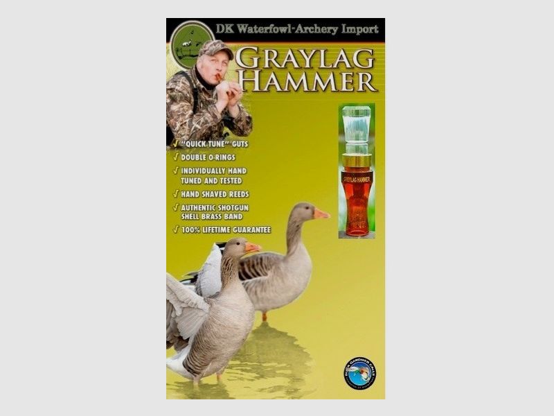 DKWAI greylag-hammer greylag goose call, image 2 of 2