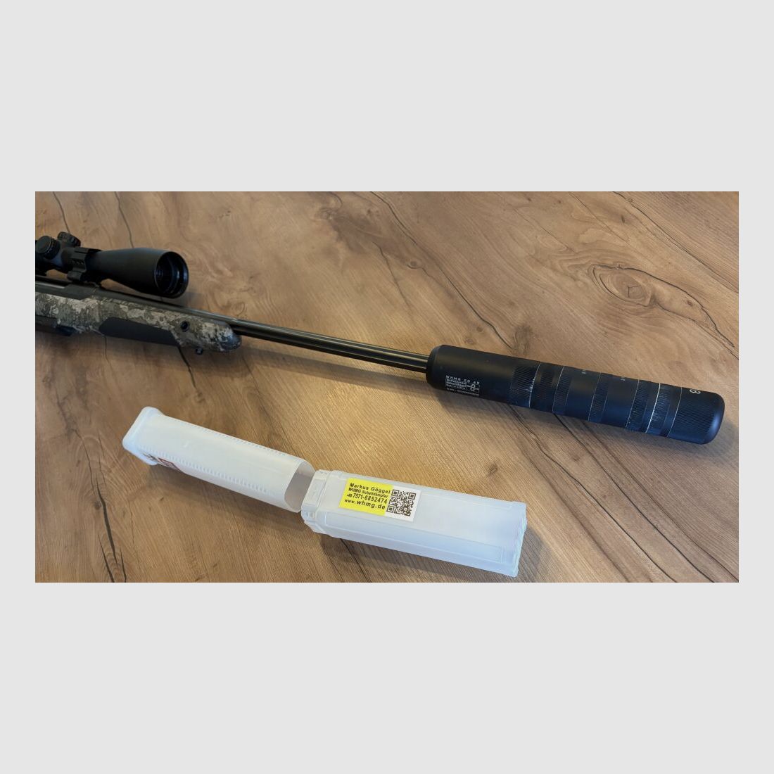 Sako S20 Hunter Kompletny Zestaw Luneta Tłumik 6,5mm Creedmoor