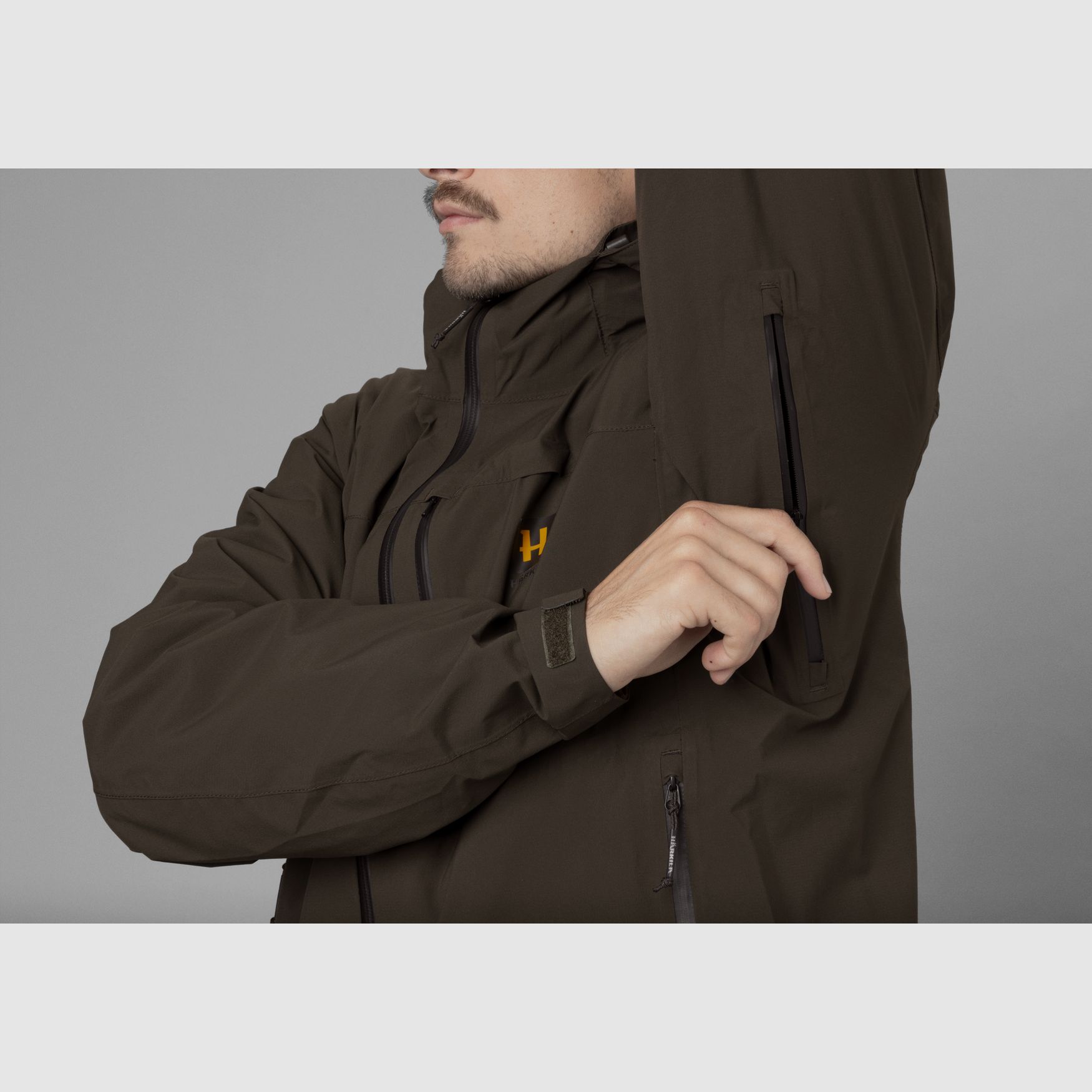 Härkila Logmar HWS Packable Jacket – Willow green, immagine 5 di 10