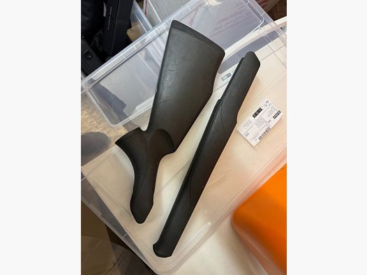 Plastic shaft, shaft, Sauer 202, green, khaki