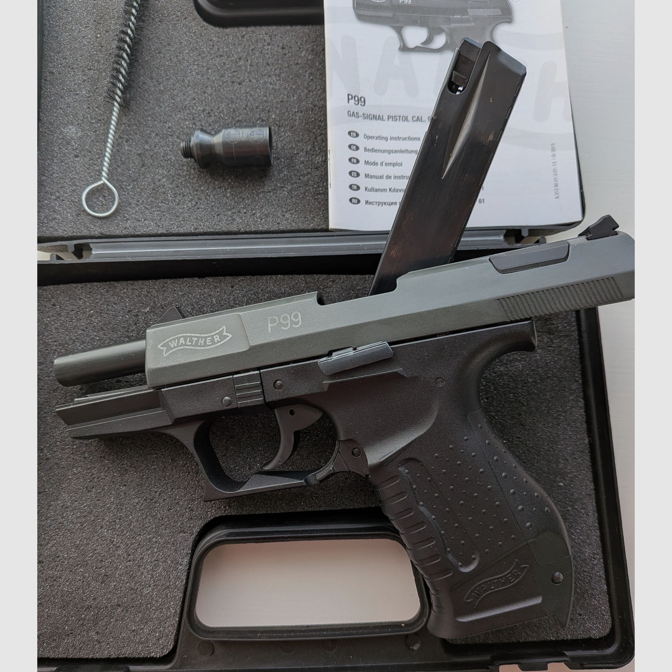 Walther P99 Schreckschuss pistool 9mm P.A.K. P 99, afbeelding 4 van 7