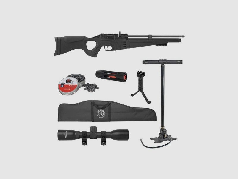 Hatsan Flash 101 carabina ad aria compressa PCP SET – 4,5 mm., immagine 1 di 8