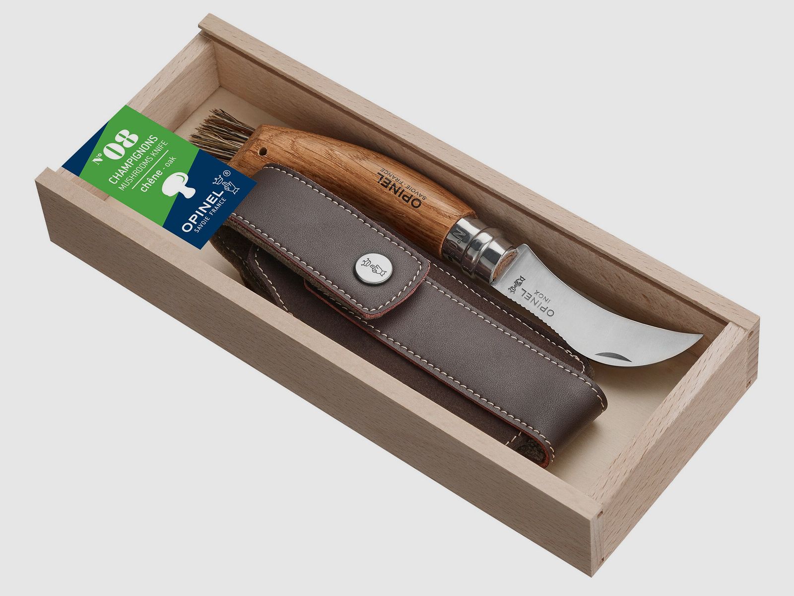 Opinel Paddestoelmessen Nr. 8 Eik