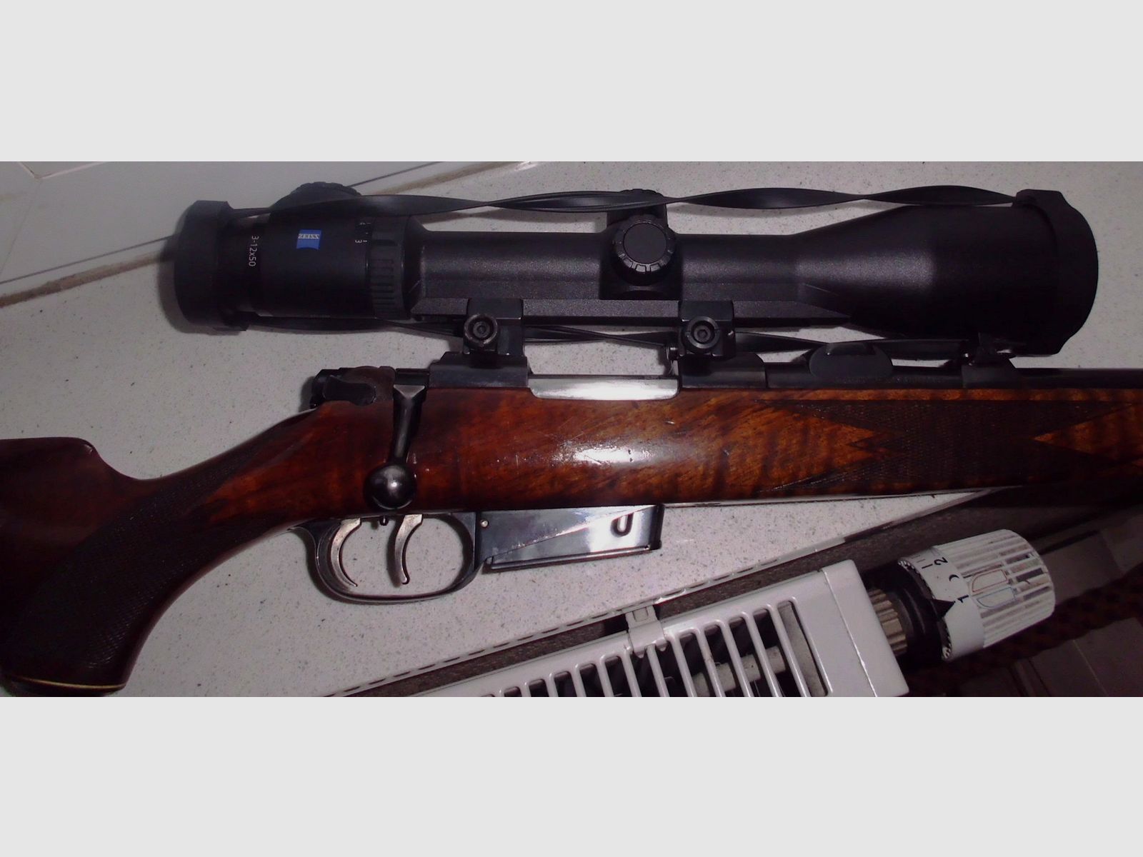 Repeater Kriegeskorte&Co, KRICO, .222 MAGNUM, brand new ZFR Zeiss Conquest 3-12x50 DL