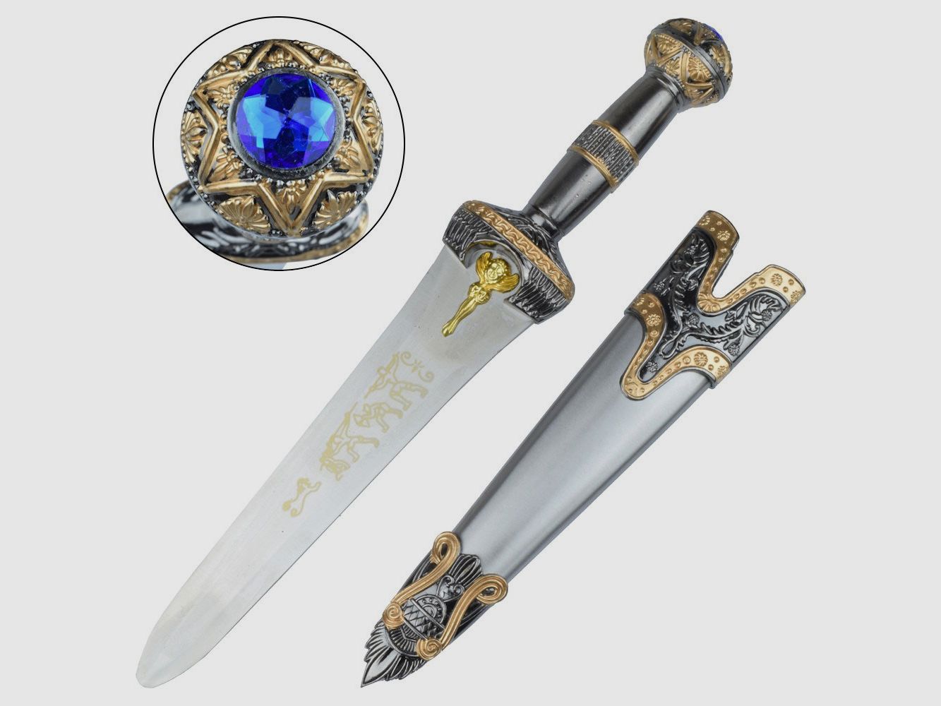 Roman dagger with impressive blade