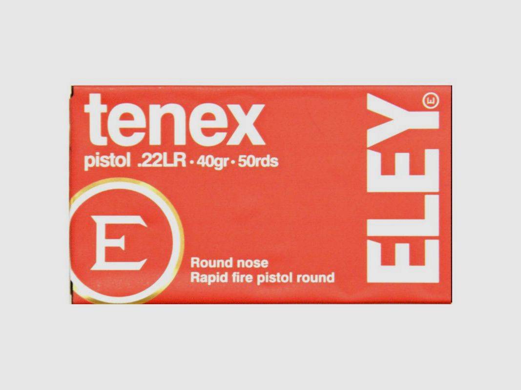 ELEY TENEX-pistoolmunitie
