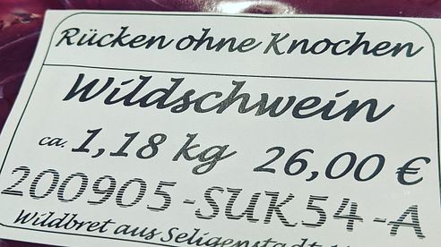 DIY - Professionelle Label für Wildbretportionen + einfache Wildbretverwaltung