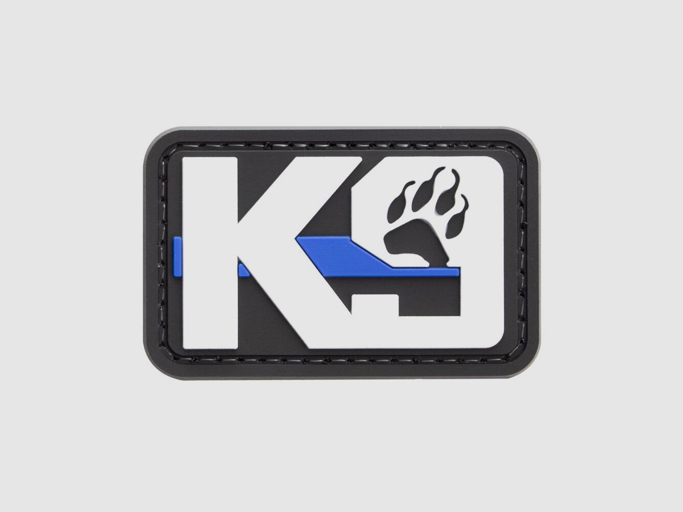 K9 Thin Blue Line Design PVC Patch