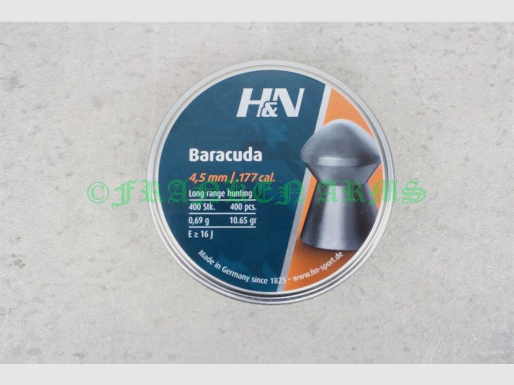 H&N Baracuda 4,50mm 400 stuks
