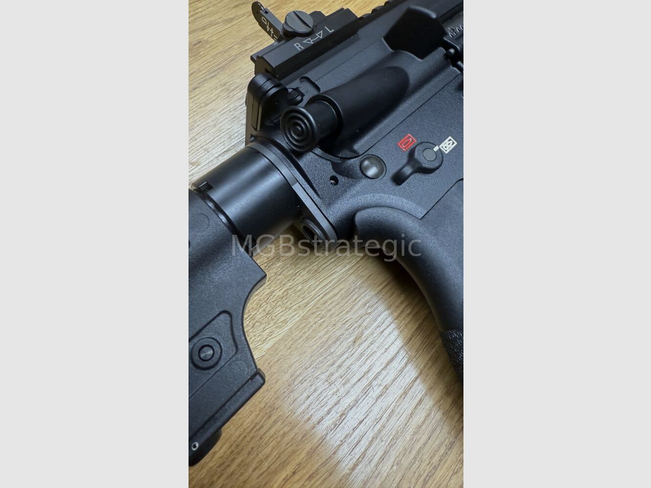 Heckler & Koch MR223 A3 Slim-Line 16.5" barrel - semi-automatic rifle .223Rem system HK416 / only 3.32 kg / barrel turned down / on request long handguard - completely customized according to your wishes