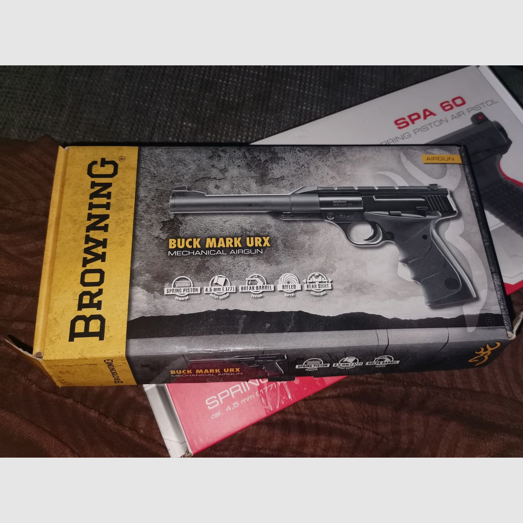 BROWNING Buck Marck  KNICKLAUF LUFTPISTOLE 