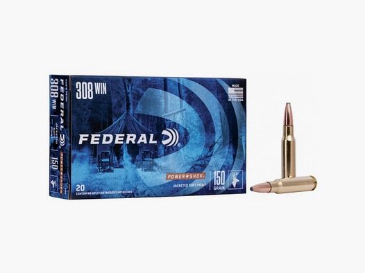 Amunicja Federal Power Shok 308Win 150GRS (308A)