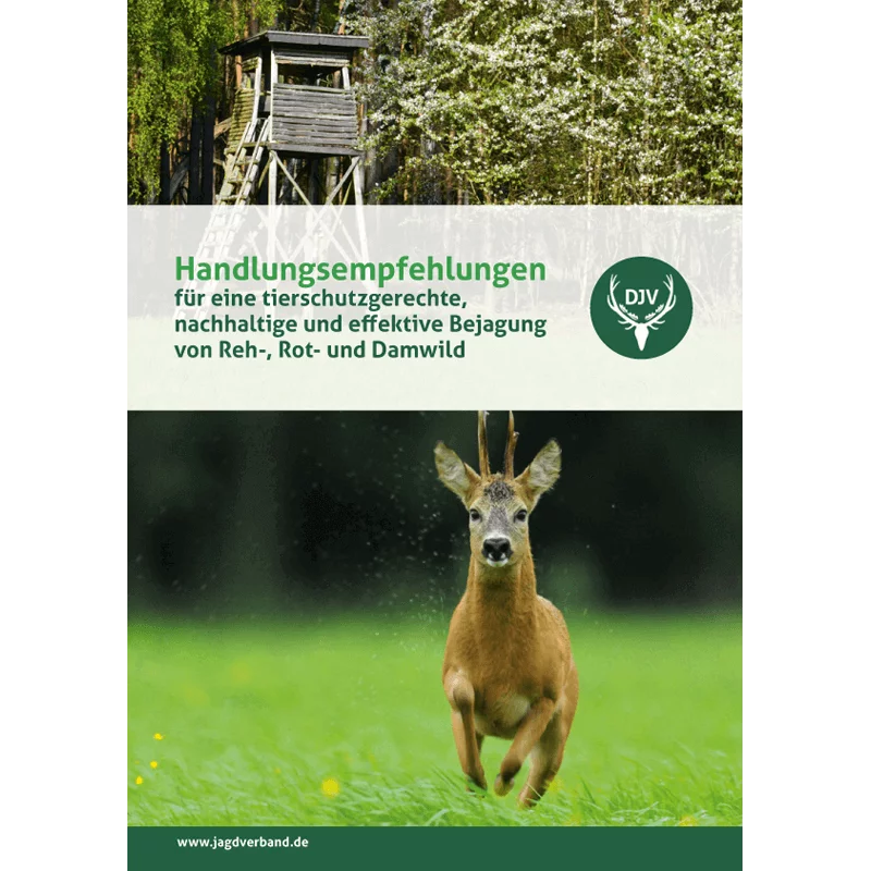 Brochure "Raccomandazioni per la caccia a cervi, daini e caprioli", immagine 1 di 2