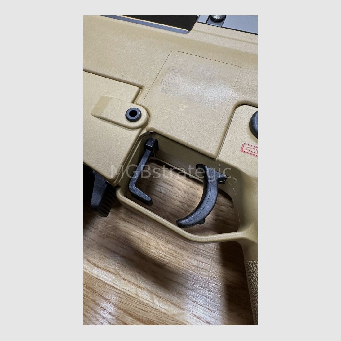 Heckler & Koch MGB243C Limited Edition semi-automatic rifle .223Rem HK243 in "G36C" barrel length Limited Edition by MGB - fixed stock - civilian version of the H&K G36C