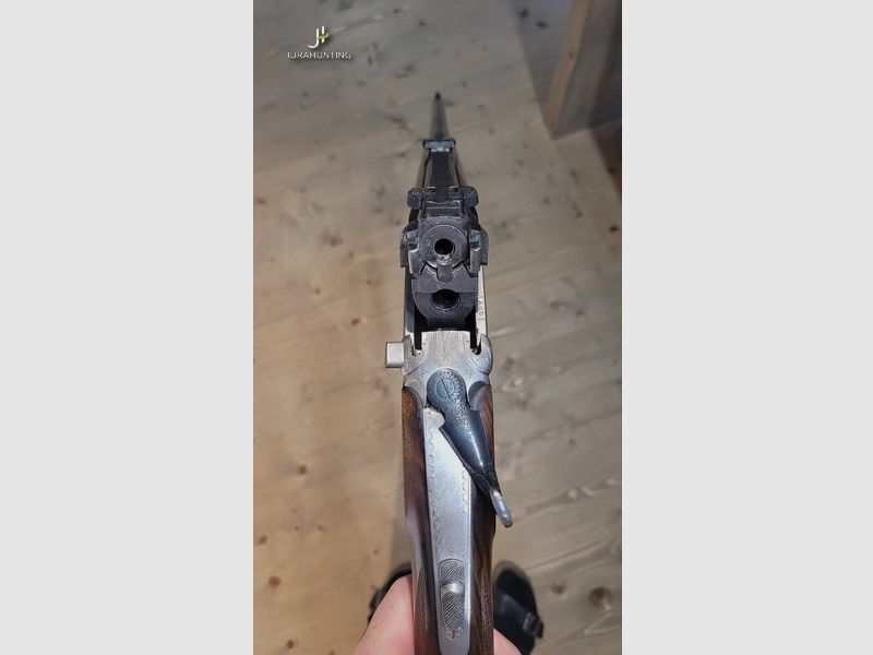 Princess Bockbüchsflinte; 6,5x57R; 16/70; Einstecklauf .22Hornet inkl. Motagringe für S&B mit Schiene