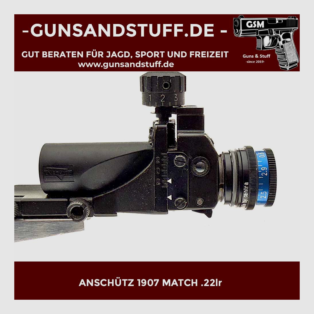 ANSCHÜTZ 1907 MATCH .22lr