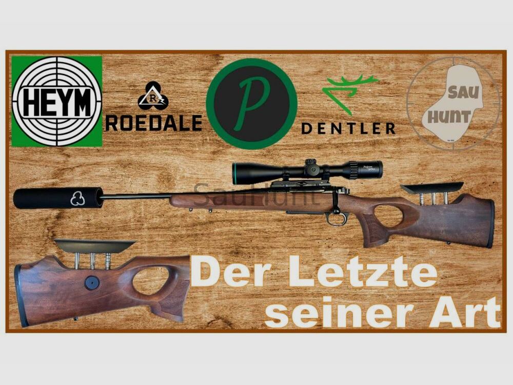 UNIQUE Waffenpaket HEYM SR21 Blazer-UT für LINKE Hände SOFORT VERFÜGBAR Der letzte seiner Art ... UT Ade