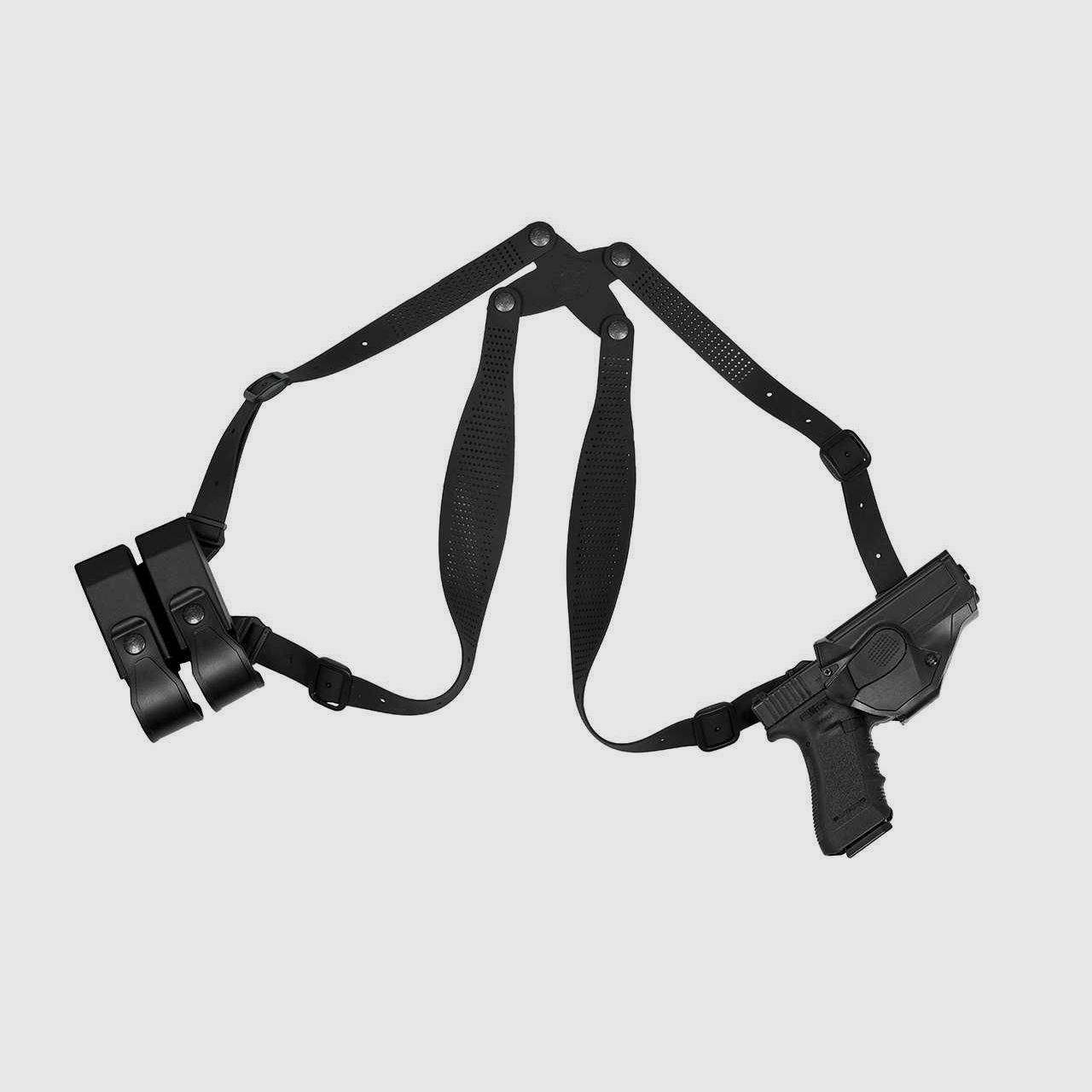 HOLSTER SOUS-ARME HORIZONTAL VEGA EN POLYMÈRE – CCHS8 – POUR GLOCK 19 – 23
