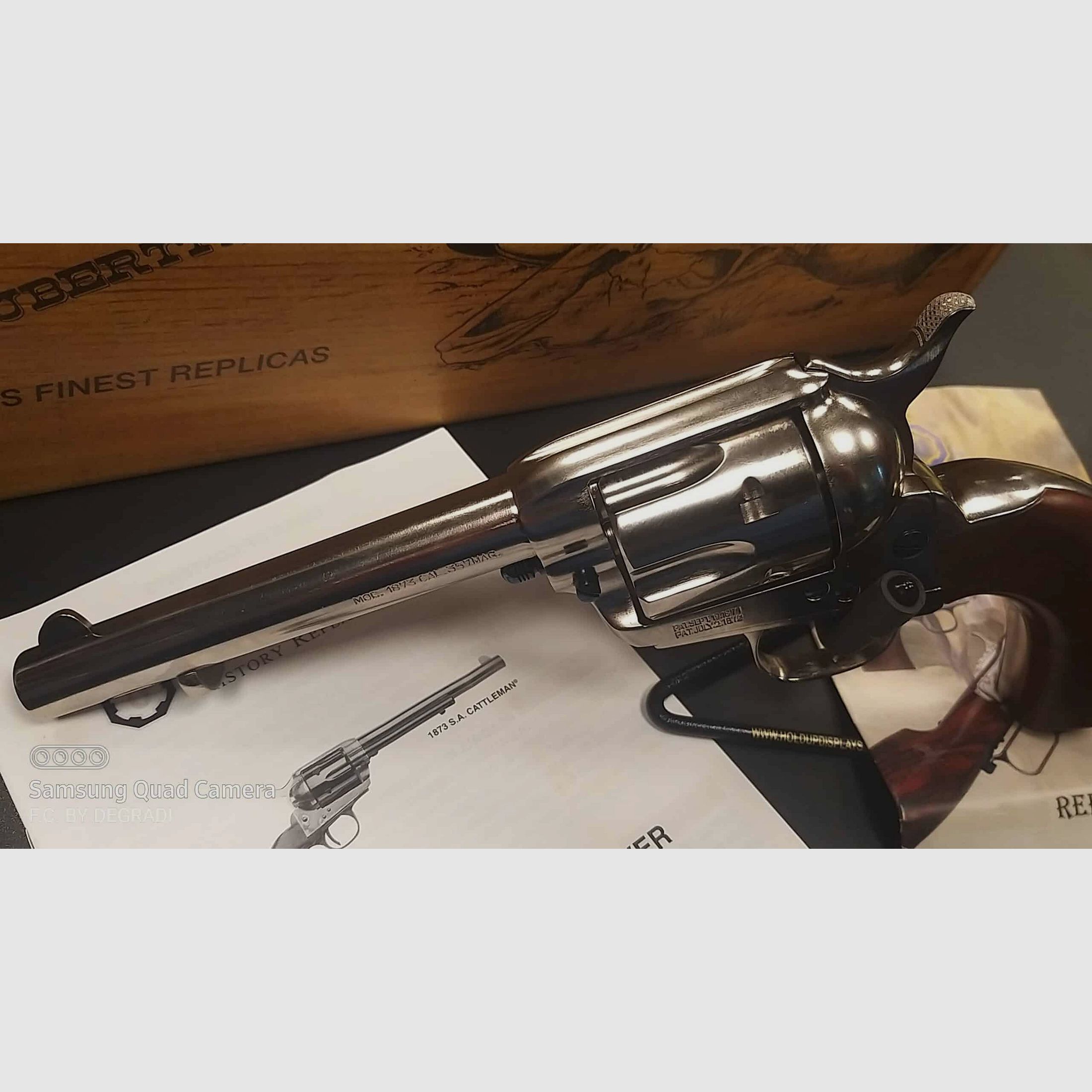 UBERTI CATTLEMAN NICKEL 357 MAGNUM, image 5 sur 5