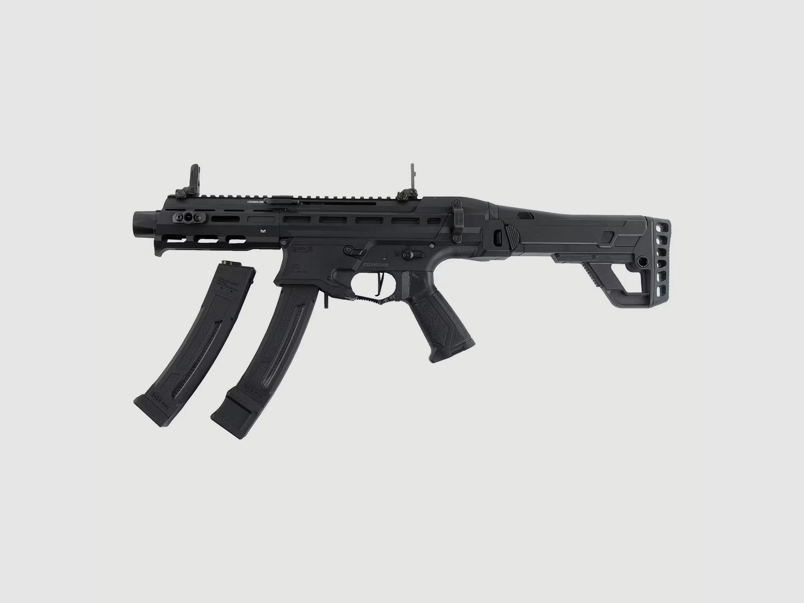 Softair - Gewehr - G&G MXC9 Enhanced AEG E.T.U. - ab 14 Jahren, unter 0,5 Joule + 2 High Cap Magazine