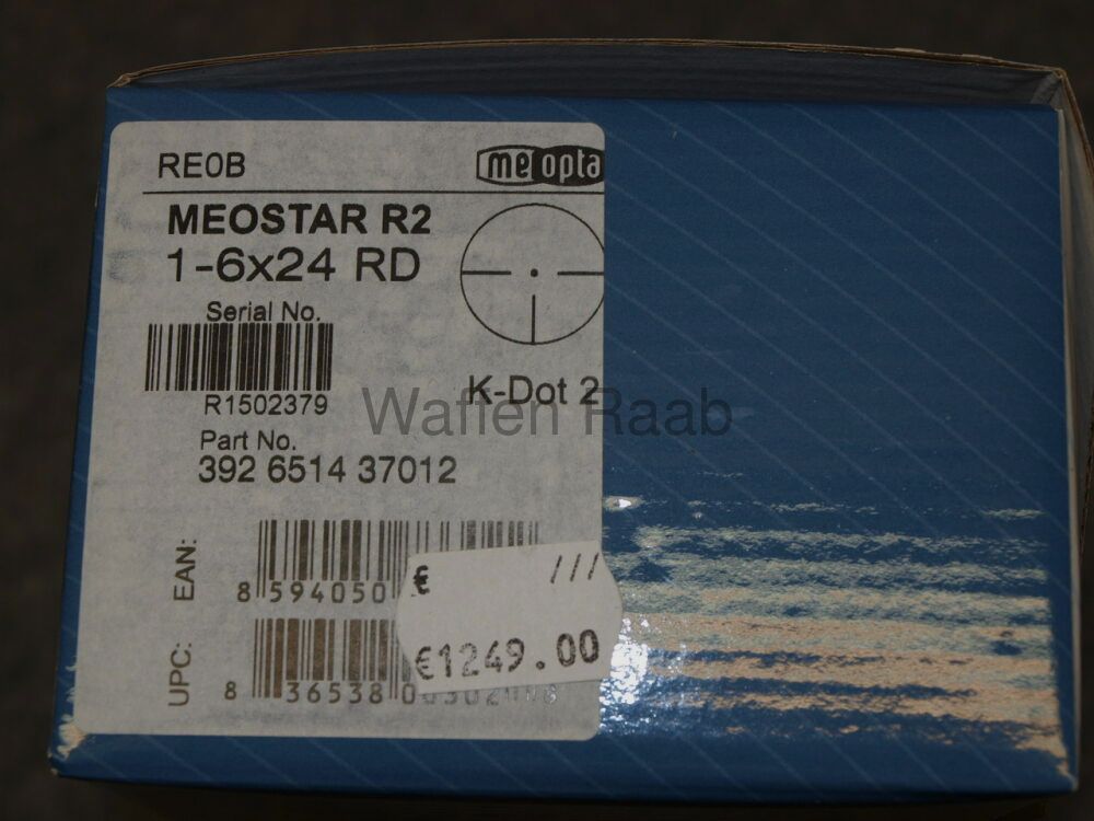 Meopta MeoStar R2 1-6x24 RD Meopta MeoStar R2 1-6x24 RD