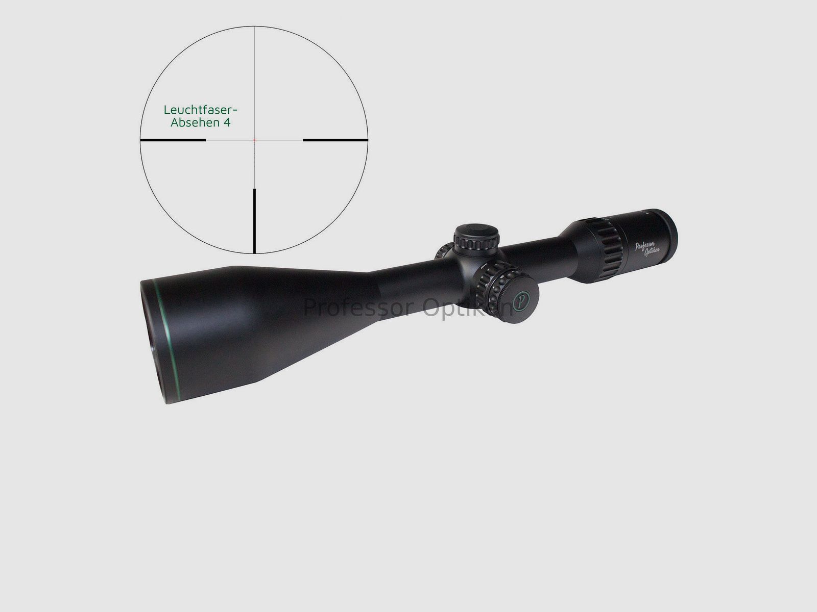 Professor Optiken Ammersee - 2,5-15x56 HD V2, Leuchtfaser-Absehen 4