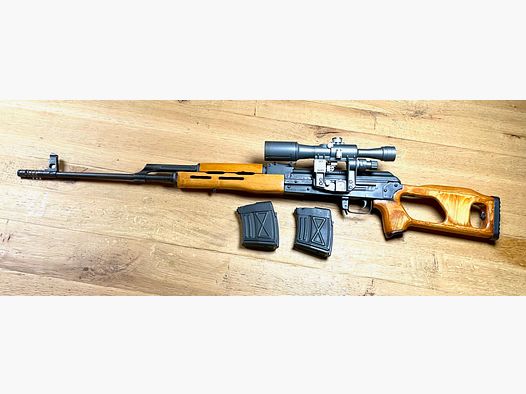 Cugier SSG97 „Dragunov“ inclusief ZF P06x36 in het kaliber 7,62x54R