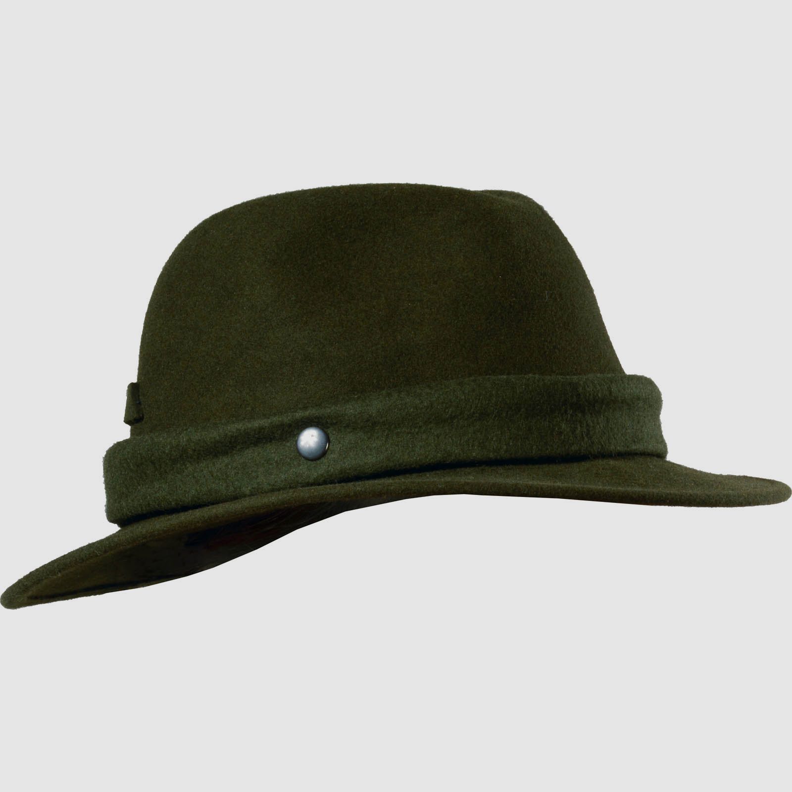 Lodenhut Rollhut mit Signalband Olive
