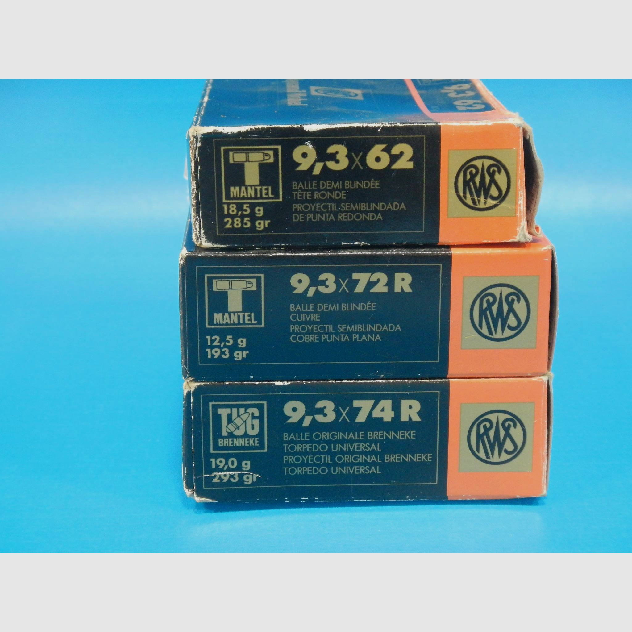 ASSORTIMENT DE MUNITIONS RWS