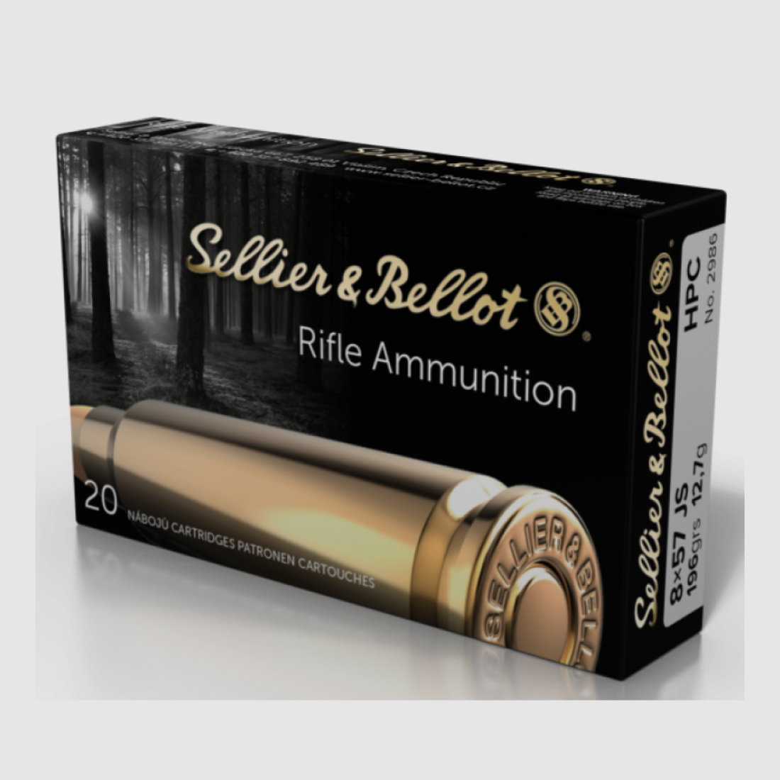 8x57 JS S&B HPC 196gr VE20