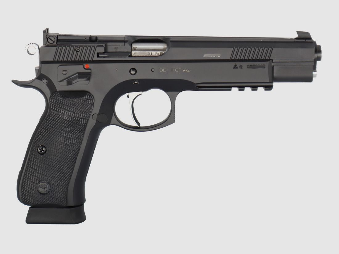 Pistola Oschatz CZ75 Viper de 6 pulgadas con disparador SAO - Listo para óptica -