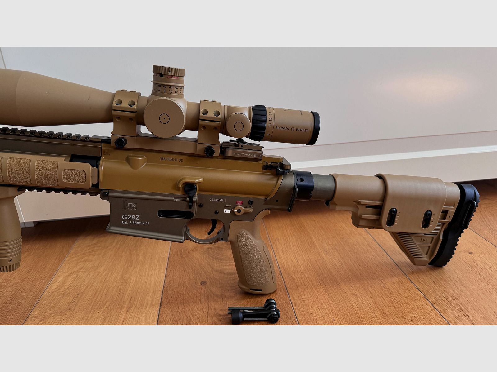 Heckler & Koch G28 Z 16,5" .308 Win inkl. B&T Schalldämpfer und S&B Zielfernrohr