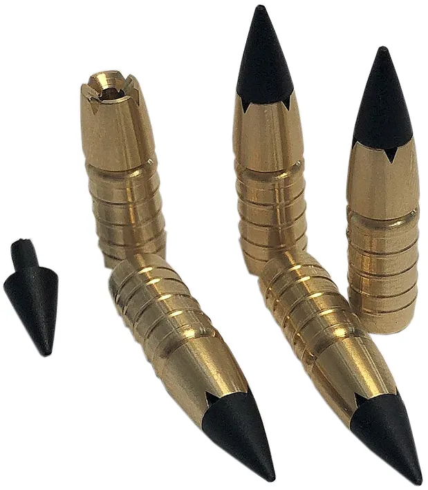 GM – 100 Balles de chasse en laiton – Splinter Tip – .284 – 104 grs – 6,75 g
