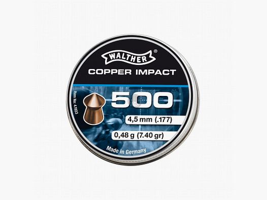 Walther - Koper Impact - Kal. 4,5 mm, 5 x 500 Stk