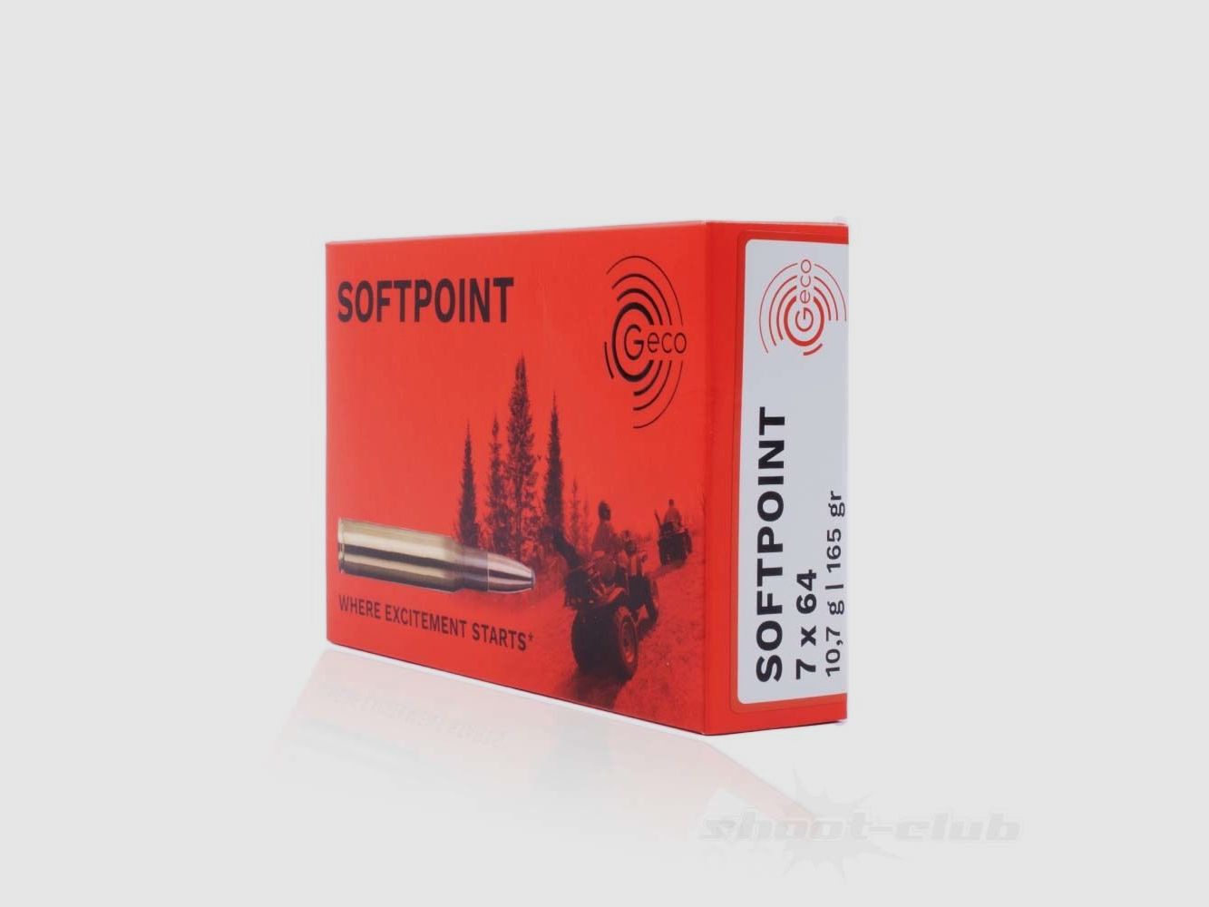 Geco Softpoint TM 165grs 20St 7x64