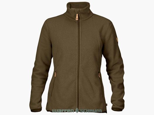 Veste en polaire Fjällräven Stina Olive Foncé