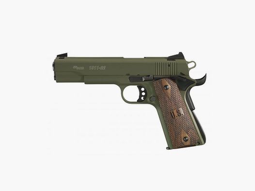 SIG SAUER GSR 1911 PISTOL CALIBER 22 LR - GREEN FINISH