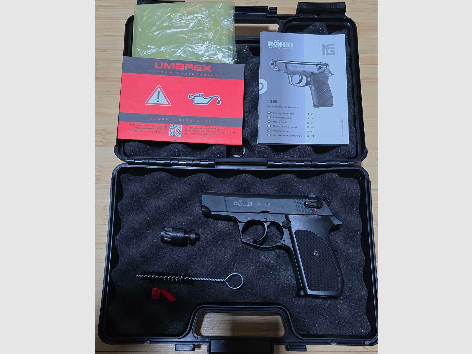 Röhm RG88 blank firing 9mm