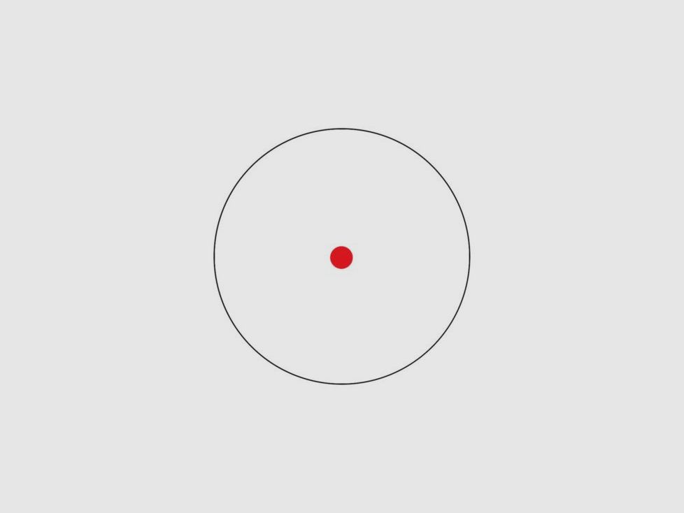 Bushnell Red Dot Sight AR First Strike 2.0 1x 3 MOA