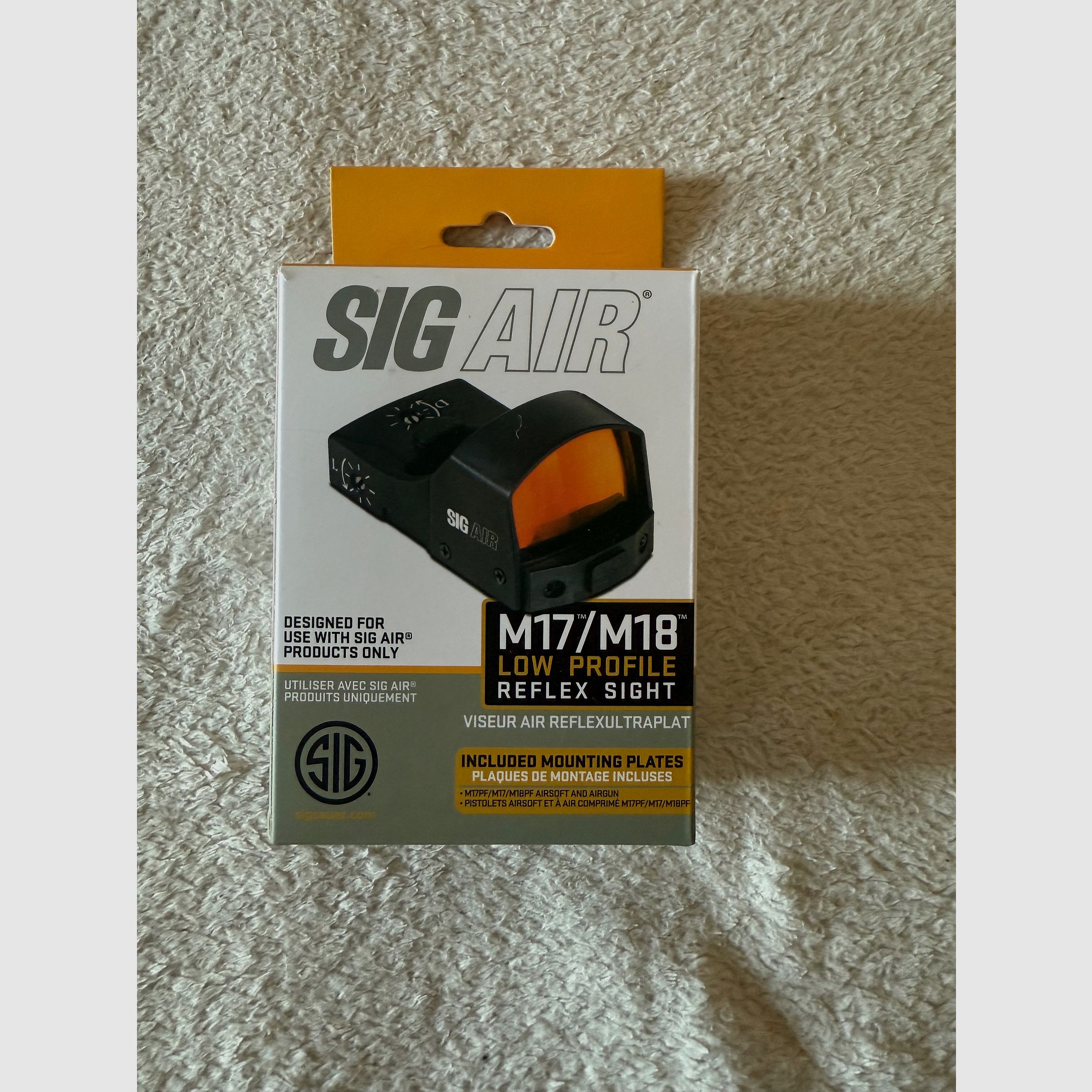 Rotpunktvisier SIG AIR Reflex Airsoft