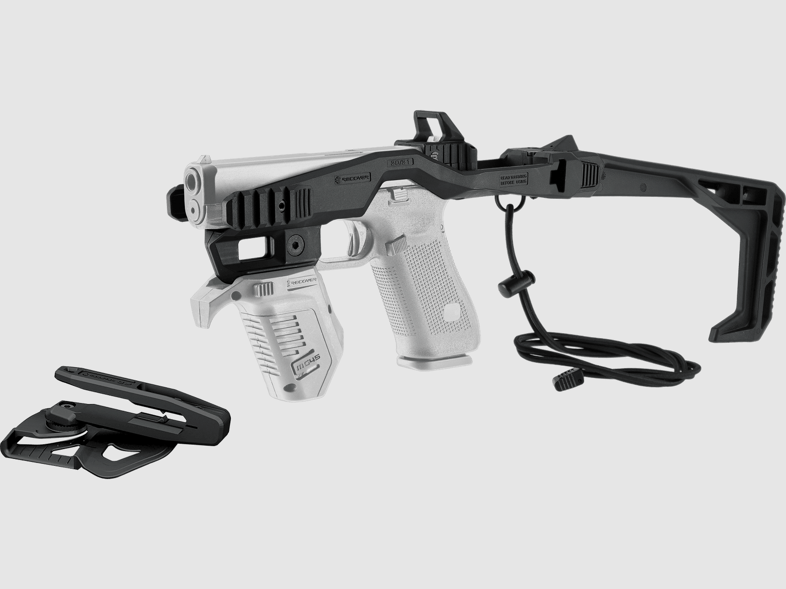 Recover 20/21 Stabilizer Basiskit Level 2 für GLOCK, inkl. Holster