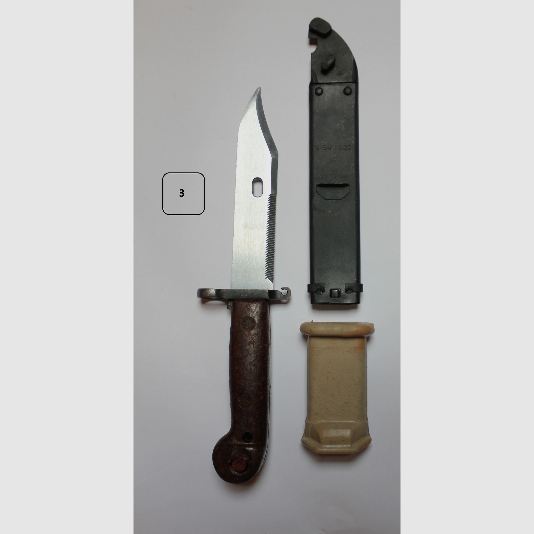 VB Rumänische 6h3 AK Bajonette Kombination frei wählbar (Romanian 6x3 AK Bayonets)
