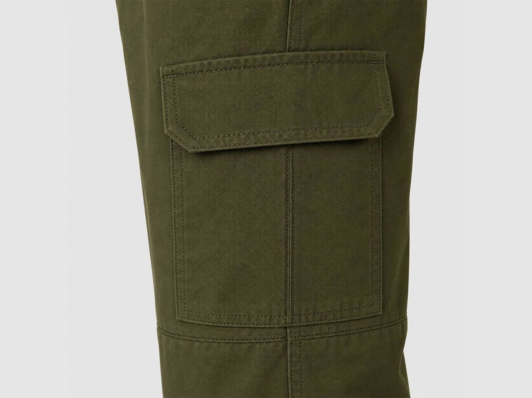 Herrenpolyester-Baumwollhose khaki Basic - Größen 36 bis 60, Bild 6 von 7