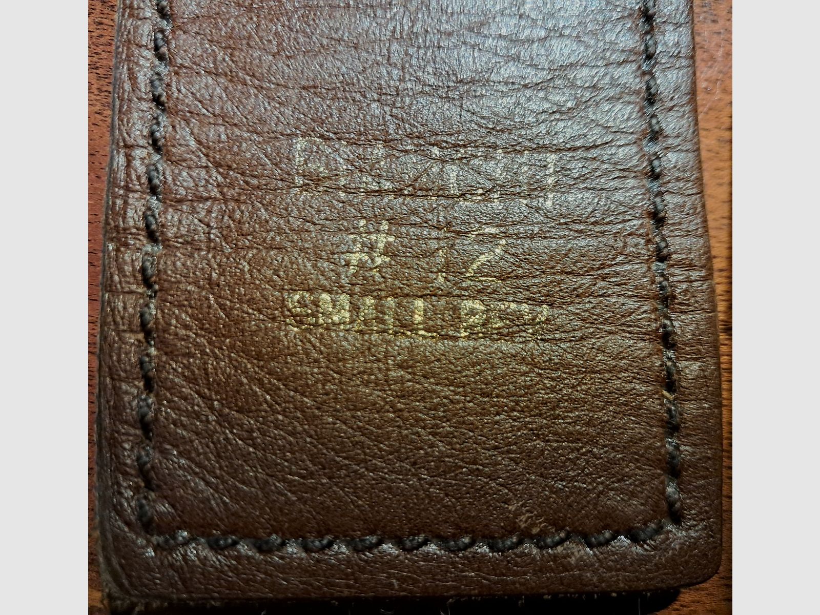 Bianchi  /   Bein  /  Knöchel holster   aus Leder  