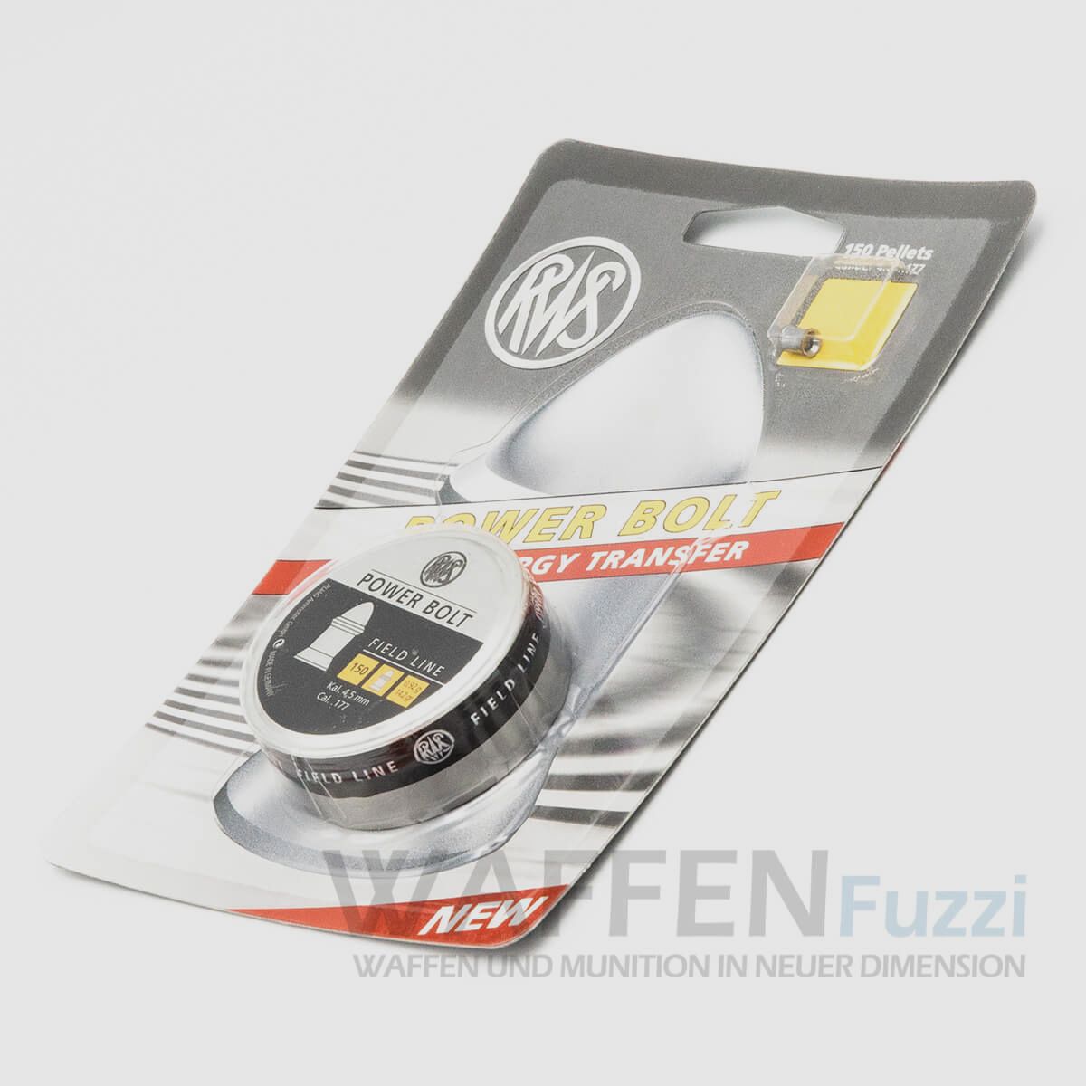 RWS Power Bolt Calibre 4,5mm Field Line 150 Diabolo