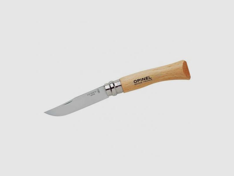 Opinel knife, size 7, stainless steel