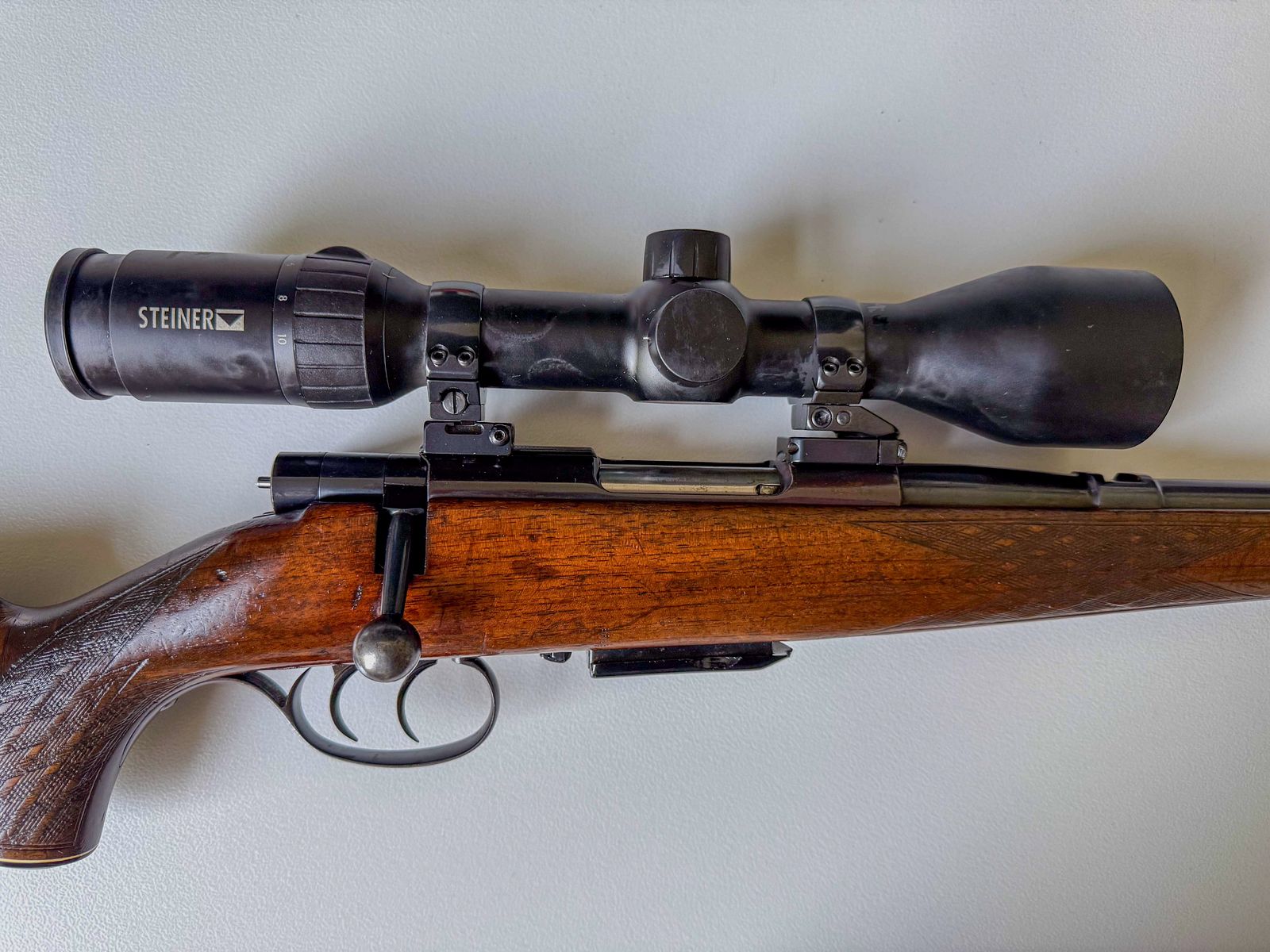 ANSCHÜTZ J.G. Ulm, carabine à répétition modèle 1532, calibre Remington 222