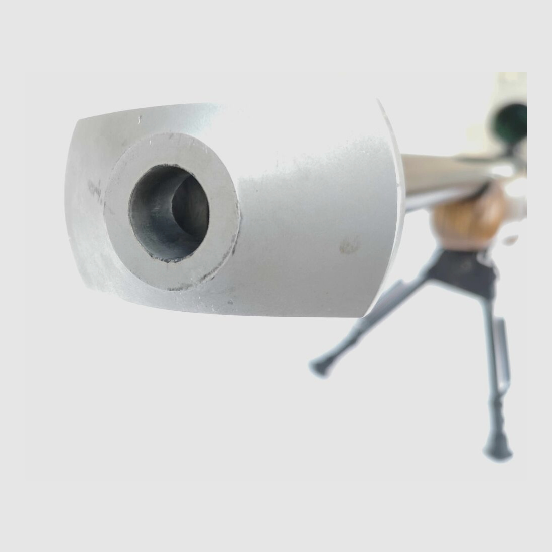 unbekannt 50BMG - Einzellader mit Schichtholzschaft