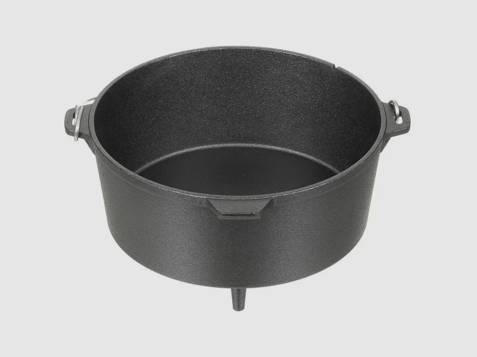 Feuertopf, "Dutch Oven", Gusseisen, ca. 5,7 l