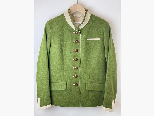 Stajan Trachtenblazer aus Wolle in Grün